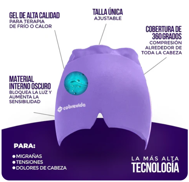 Cobrevida® Gorro Terapéutico Frío/Calor